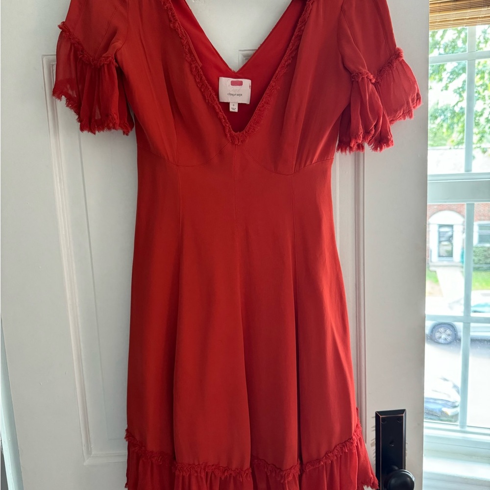 Cinq a Sept Red Dress